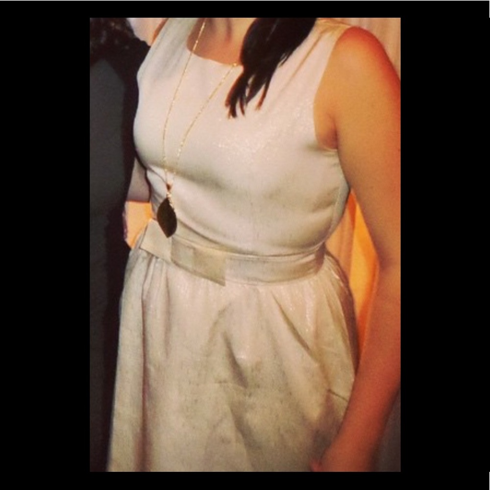 Cocktail Dress with Gold Thread - Picture 4 of 4